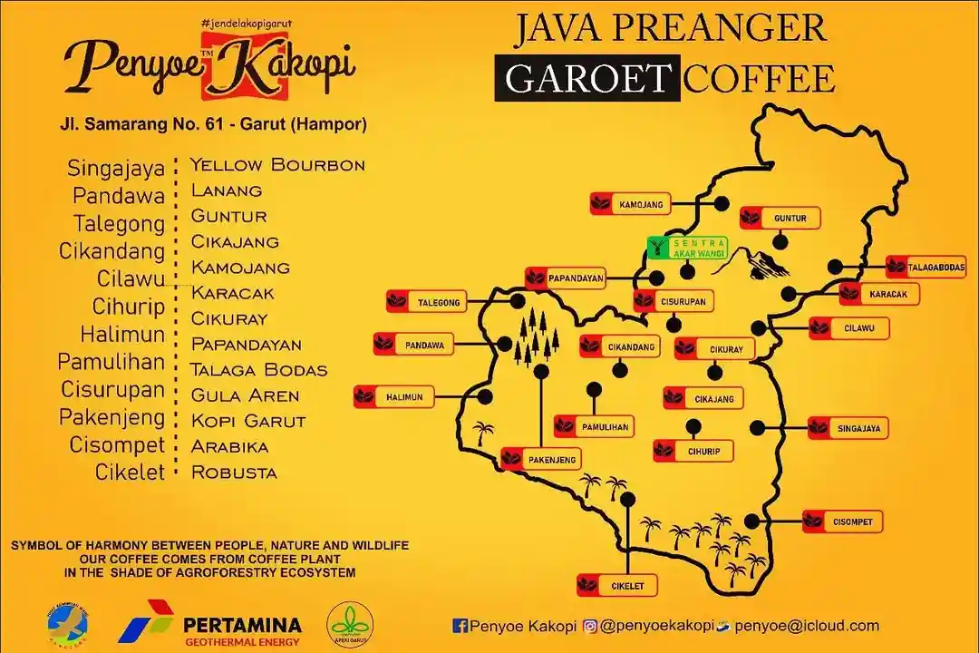 Peta Kopi Garut